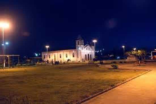 PRAA DIVINA PASTORA E IGREJA MATRIZ DE CARDEAL DA SILVA-BA-FOTO:CARDEALDASILVA. - CARDEAL DA SILVA - BA