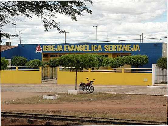 IGREJA EVANGLICA, POR LAMARTINE NOBRE - SO JOO DO RIO DO PEIXE - PB