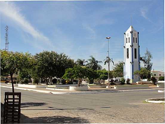 PRAA DA MATRIZ, CENTRO, POR LAMARTINE NOBRE - SO JOO DO RIO DO PEIXE - PB