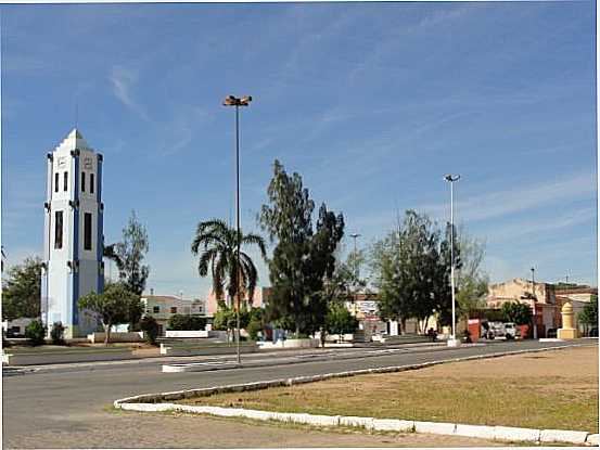 PRAA DA MATRIZ, CENTRO, POR LAMARTINE NOBRE - SO JOO DO RIO DO PEIXE - PB