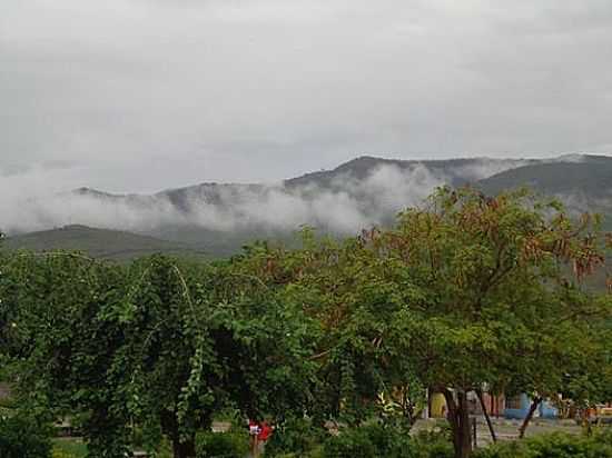 CARRAPICHEL-BA-VISTA PARCIAL DA CIDADE E MONTANHAS-FOTO:DAVID CORDEIRO - CARRAPICHEL - BA