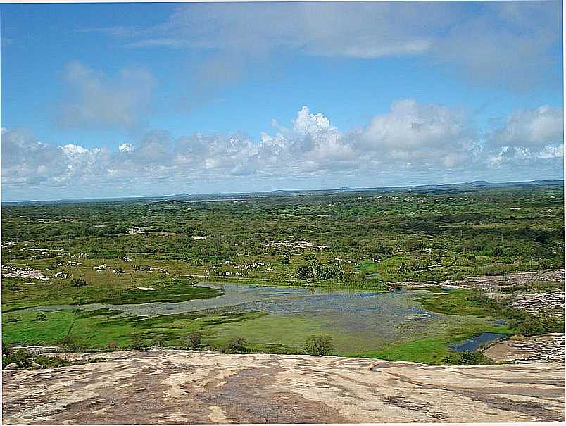 SERRA BRANCA-PB-VISTA PARA A LAGOA DA SERRA-FOTO:ANDR MOTA - SERRA BRANCA - PB