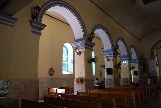 INTERIOR DA IGREJA MATRIZ-FOTO:RICARDO SABADIA - TEIXEIRA - PB