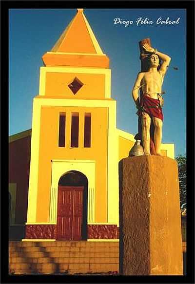 CAPELA DE SO SEBASTIO, POR DIOGO CABRAL. - GUAS BELAS - PE