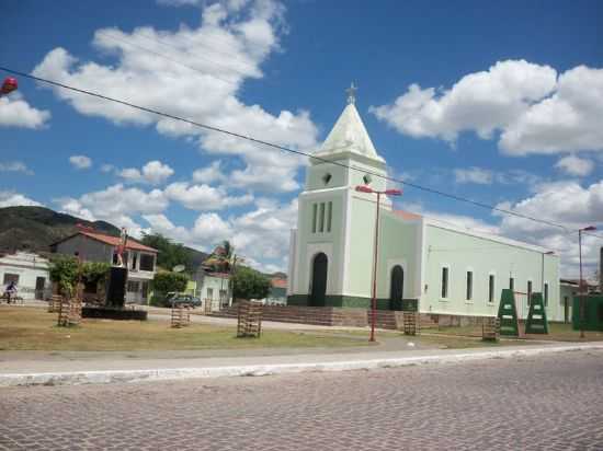 IGREJA DE SO SEBASTIO EM 2011, POR J.SANTOS DE MELO - GUAS BELAS - PE