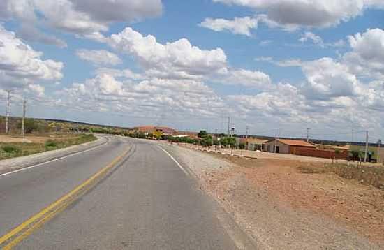 RODOVIA NO POVOADO DE ARIZONA-FOTO:JORGE HIRATA - ARIZONA - PE