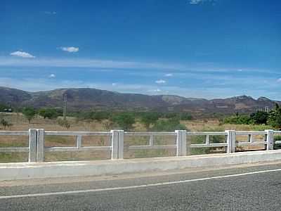 VISTA DA SERRA EM CALUMBI-FOTO:FRANKALSABER  - CALUMBI - PE