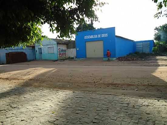 IGREJA DA ASSEMBLIA DE DEUS EM CAJARANA-FOTO:RUI-CARDOZO - CAJARANA - AL