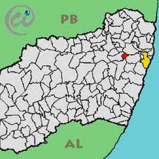 MAPA DE LOCALIZAO-FOTO:CIDADES.COM.BR - CH DE ALEGRIA - PE