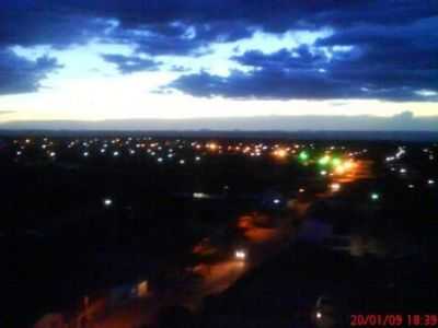 VISTA  NOTURNO DO ALTO DE UMA TORRE, POR MOISS LIMA - CENTRAL - BA