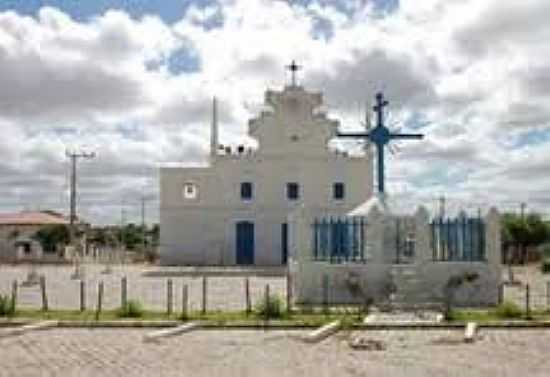 IGREJA MATRIZ DE CHORROCH-BA-FOTO:GUIABR.NET - CHORROCH - BA