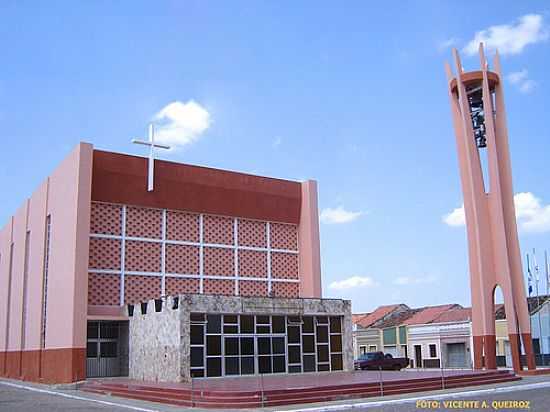 CATEDRAL DO SENHOR BOM JESUS DOS AFLITOS-FOTO:VICENTE A. QUEIROZ - FLORESTA - PE