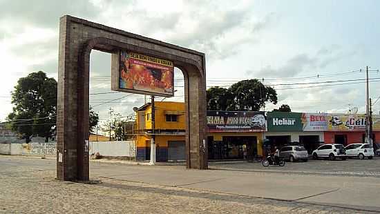 GOIANA-PE-PRTICO DE ENTRADA DA CIDADE-FOTO:ORLANDO DE ALMEIDA CALADO - GOIANA - PE