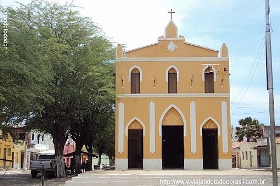 IGREJA DE SANTO ANTNIO EM INAJ-PE-FOTO:SERGIO FALCETTI - INAJ - PE