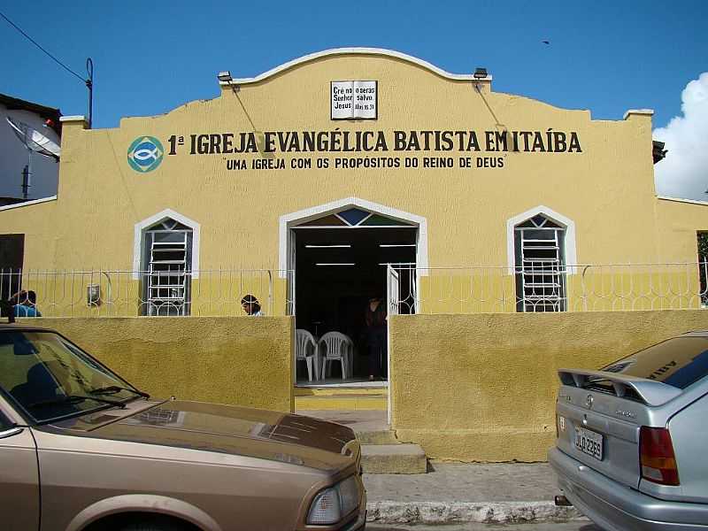 IGREJA BATISTA DE ITABA POR ELIOROCHA - ITABA - PE