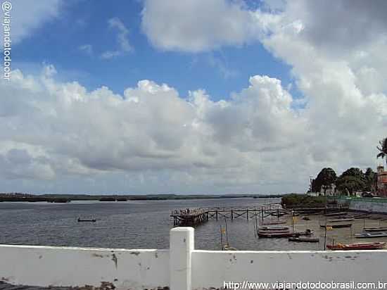 CANAL DE SANTA CRUZ NA ILHA DE ITAMARAC-PE-FOTO:SERGIO FALCETTI - ITAMARAC - PE