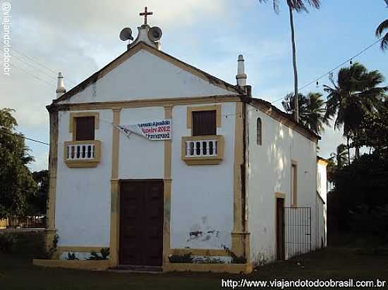 IGREJA DE SO PAULO,FORTE ORANGE, NA ILHA DE ITAMARAC-PE-FOTO:SERGIO FALCETTI - ITAMARAC - PE