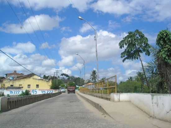 ACESSO A CIDADE, POR EDIVALDO - ITAQUITINGA - PE