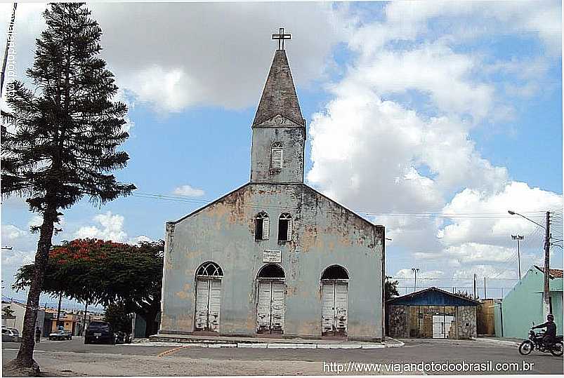 JUREMA-PE-IGREJA DE SANTO ANTNIO NO DISTRITO DE QUEIMADA-FOTO:SERGIO FALCETTI - JUREMA - PE