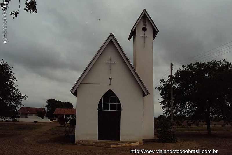 LAGOA GRANDE-PE-CAPELA DE N.SRA.DO CARMO-FOTO:SERGIO FALCETTI - LAGOA GRANDE - PE