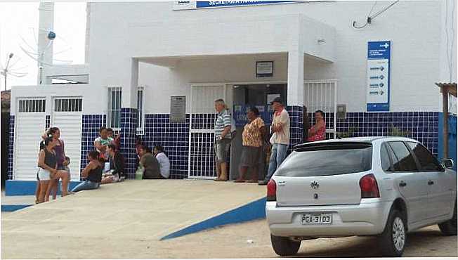 UNIDADE DE SADE BSICA DA COMUNIDADE DE LARANJEIRAS - MACHADOS PE, POR SILVIO BORBA - MACHADOS - PE