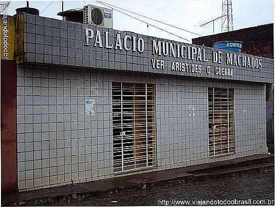 MACHADOS-PE-PREFEITURA MUNICIPAL-FOTO:SERGIO FALCETTI - MACHADOS - PE