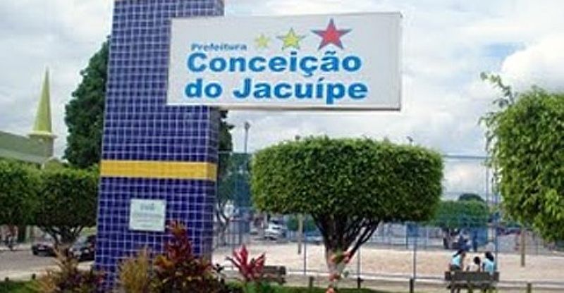 CONCEIO DO JACUPE-BA-PLACA DA CIDADE NA PRAA CENTRAL-FOTO:WWW.CURTOSIM.COM.BR - CONCEIO DO JACUPE - BA