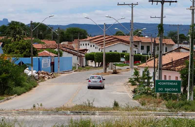 CONTENDAS DO SINCOR-BA-ENTRADA DA CIDADE-FOTO:WWW.BRUMADOAGORA.COM.BR - CONTENDAS DO SINCOR - BA