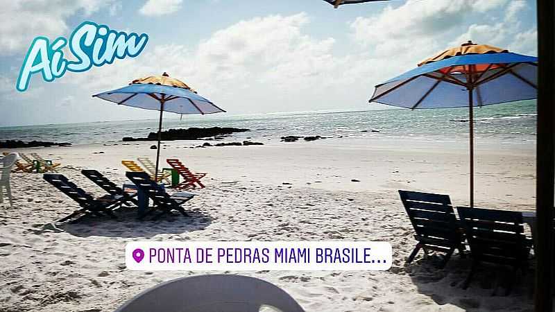 IMAGENS DA LOCALIDADE DE PONTA DE PEDRAS - PE FOTO BLOG LVARO MELLO - PONTA DE PEDRAS - PE