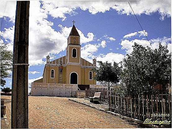 RIO DA BARRA-PE-CAPELA DE SANTO ANTNIO-FOTO:WLUIZ - RIO DA BARRA - PE