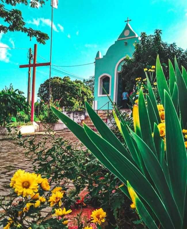 CAPELA DO SAGRADO CORAO DE JESUS, IATECA PRATA. SALO - PE, POR TVS HD - SALO - PE