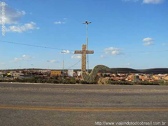 SANTA CRUZ-PE-MONUMENTO NA ENTRADA DA CIDADE-FOTO:SERGIO FALCETTI - SANTA CRUZ - PE