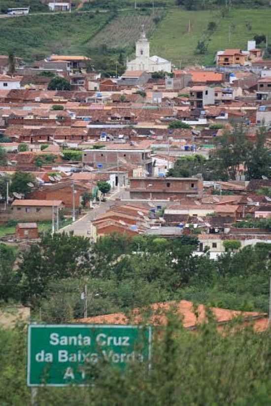 VISTA DA CIDADE-FOTO:RALF1963 - SANTA CRUZ DA BAIXA VERDE - PE