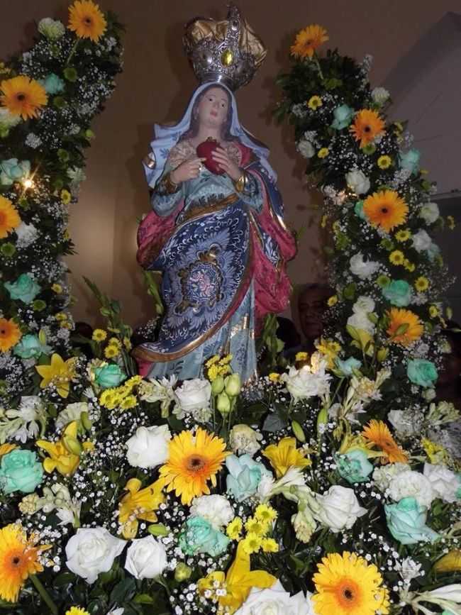 IMAGEM DO IMACULADO CORAO DE MARIA-BA, POR NEUZA SANTOS - CORAO DE MARIA - BA