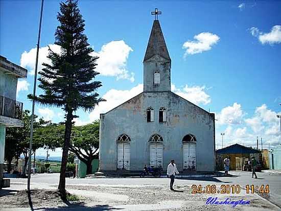 IGREJA DE SANTO ANTNIO DAS QUEIMADAS-FOTO:WASHINGTON@SILVA - SANTO ANTNIO DAS QUEIMADAS - PE