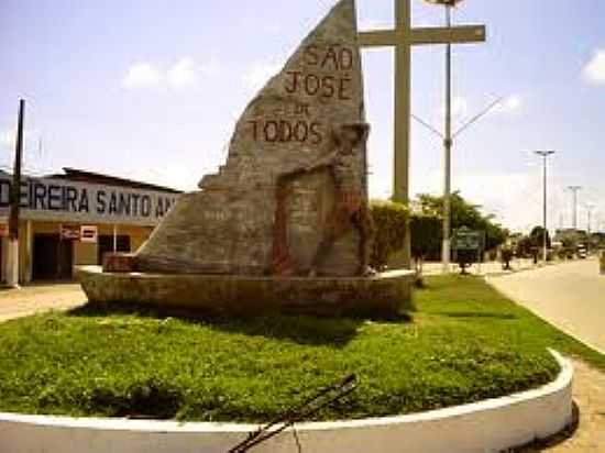 MONUMENTO NA ENTRADA DE SO JOS DA COROA GRANDE-FOTO:CIDADAO.DPNET. - SO JOS DA COROA GRANDE - PE