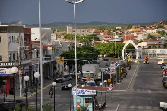 VISTA PARCIAL DAS RUAS PAULO SOARES E WALFREDO SIQUEIRA (RUA DA BAIXA), POR JOSIMAR LIRA MATOS - SO JOS DO EGITO - PE