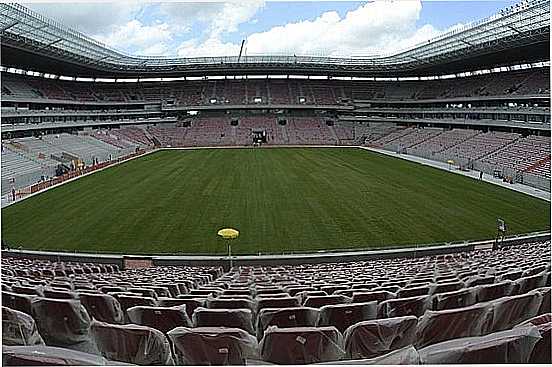 VISO INTERNA DA ARENA DA COPA EM SO LOURENO DA MATA-PE - SO LOURENO DA MATA - PE