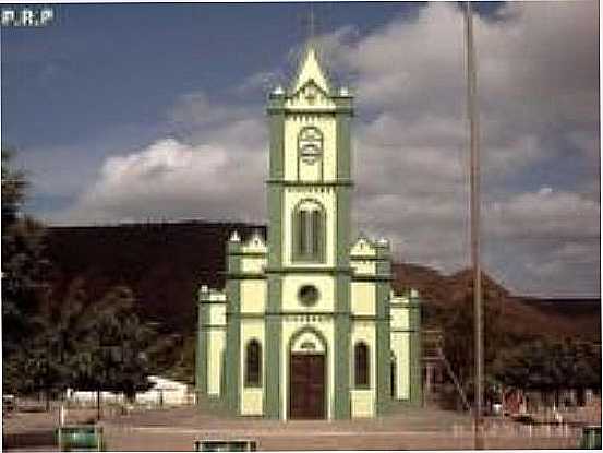 IGREJA EM SERRA BRANCA-FOTO:NEILTON FRANCISCO DELMONDES DE ANDRADE - SERRA BRANCA - PE