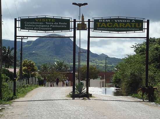 ENTRADA DA CIDADE-FOTO:TONI ABREU - TACARATU - PE