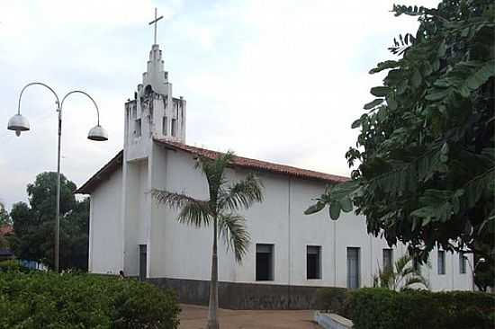 NOVA IGREJA DE SANTANA EM ANTNIO ALMEIDA-PI-FOTO:WALTERFMOTA - ANTNIO ALMEIDA - PI