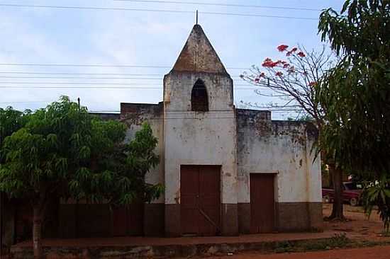 ANTIGA IGREJA DE SANTANA EM ANTNIO ALMEIDA-PI-FOTO:WALTERFMOTA - ANTNIO ALMEIDA - PI