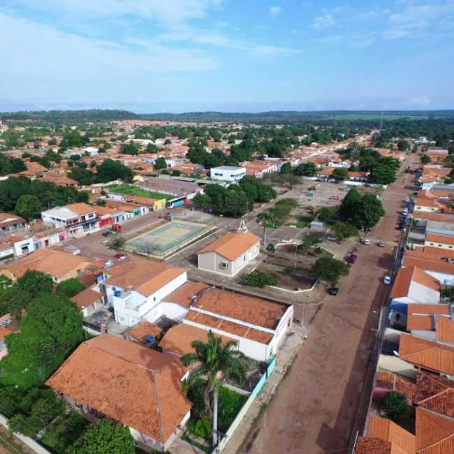 VISTA AREA DIURNA DA CIDADE DE BAIXA GRANDE DO RIBEIRO-PI, POR DONIZETE BRANDO DE ALENCAR - BAIXA GRANDE DO RIBEIRO - PI