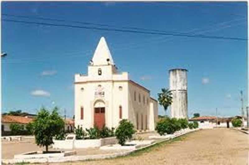 IGREJA MATRIZ DE SO JOO BATISTA FOTO BARRODURONEWS - BARRO DURO - PI