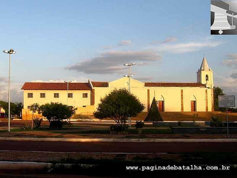 BATALHA-PI-PRAA E LATREAL DA MATRIZ-FOTO:DEDE VAQUEJADA - BATALHA - PI