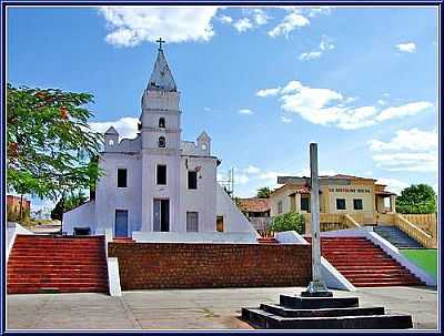 CRUZEIRO, IGREJA E ESCOLA, POR AGAMENON PEDROSA - BERTOLNIA - PI