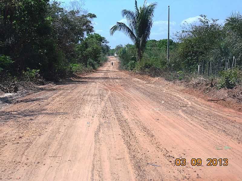 BOA HORA-PI-ESTRADA DE TERRA-FOTO:ELIEL ASSUNO - BOA HORA - PI