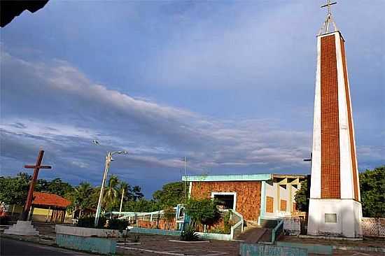 CAMPO MAIOR-PI-IGREJA DE N.SRA.DE FTIMA-FOTO:WALTERFMOTA - CAMPO MAIOR - PI