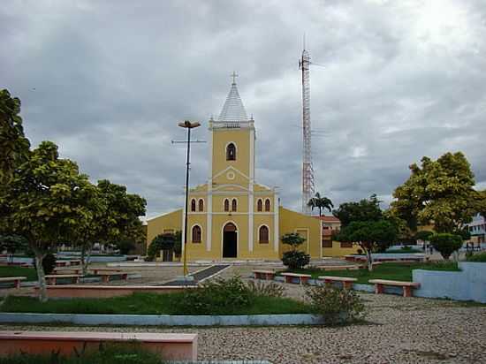 PRAA E IGREJA EM COCAL-FOTO:EDILSON MORAIS BRITO - COCAL - PI