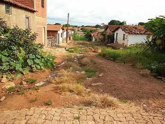 RUA URSULINO COIMBRA,BAIRRO PIARRA, EM ELESBO VELOSO-FOTO:JOSANILTON - ELESBO VELOSO - PI